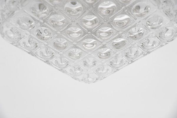 Clear Bubble Glass Flush Mount Lamp by Helena Tynell, Germany, 1960s-KQB-1747283