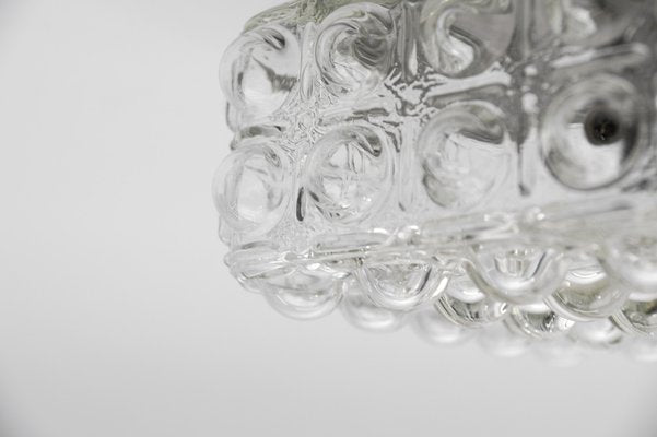 Clear Bubble Glass Flush Mount Lamp by Helena Tynell, Germany, 1960s-KQB-1745969