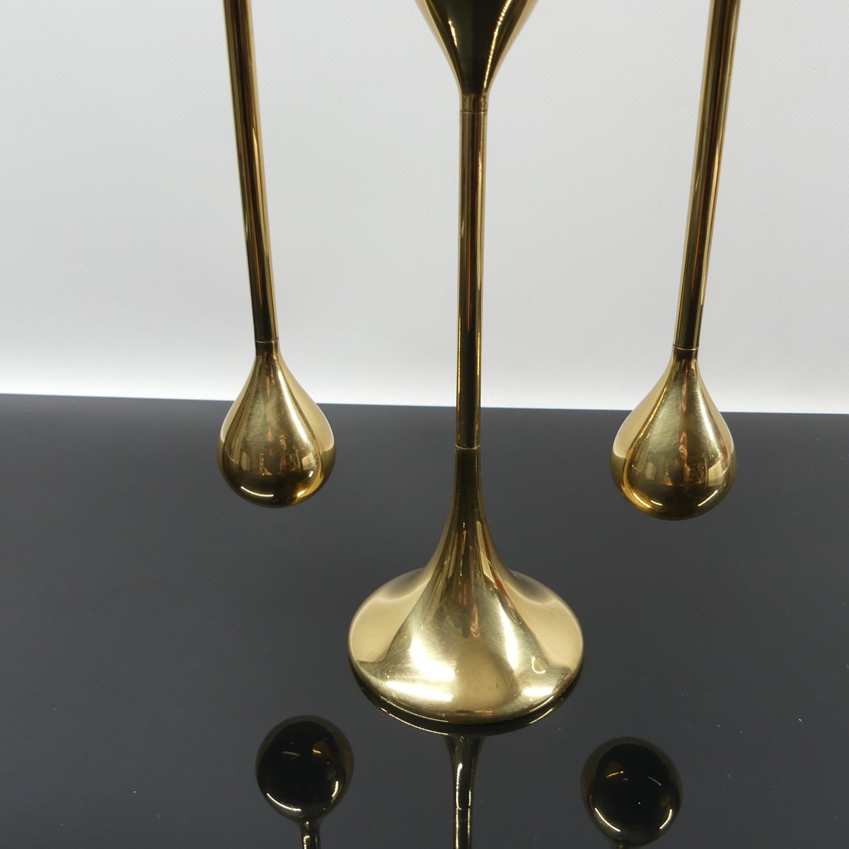 Clear Drops Oil Lamp by Freddie Andersen, 1970s