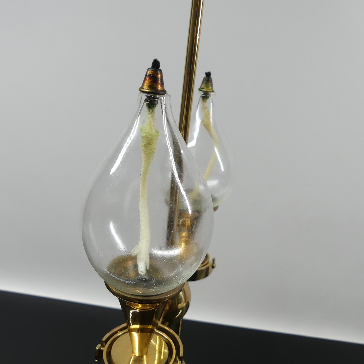 Clear Drops Oil Lamp by Freddie Andersen, 1970s