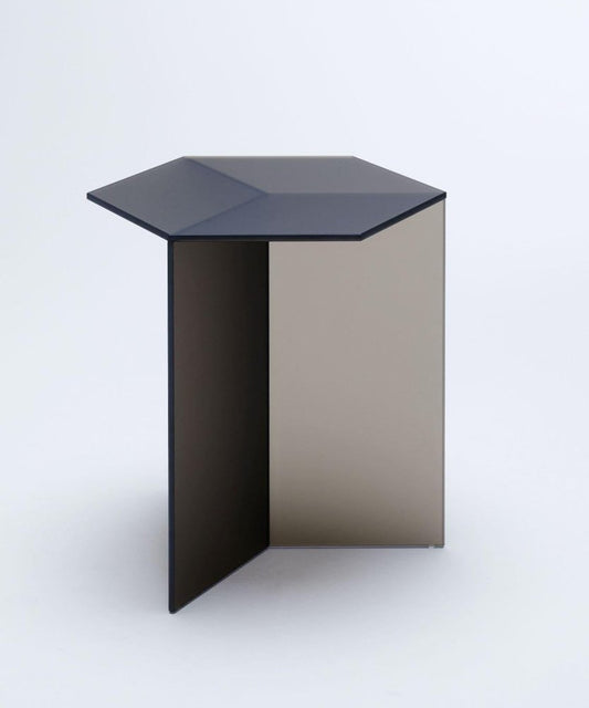 Clear Glass Isom Tall Coffee Table by Sebastian Scherer