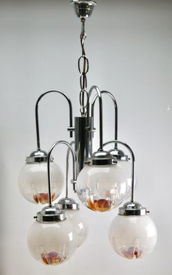 Clear Glass Pendant by Mazzega-MJY-1349509