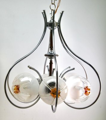 Clear Glass Pendant by Mazzega-MJY-1349506