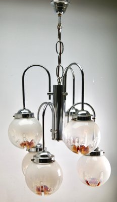 Clear Glass Pendant by Mazzega-MJY-1349509