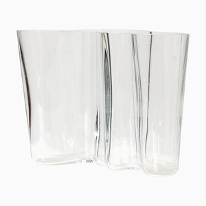 Clear Glass Vase by Alvar Aalto for Iittalo-MTD-1400066