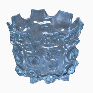 Clear Murano Glass Vase, 1960s-EH-673108