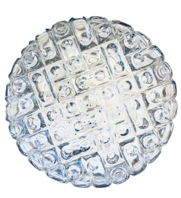 Clear Round Bubble Glass Recessed Light by Helena Tynell for Massive Lighting, Germany, 1960s-SZM-1770582