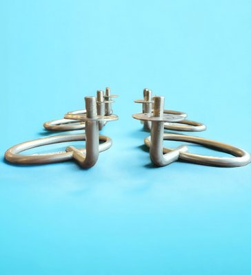 Clito Model Hangers by Sergio Mazza and Giuliana Gramigna for Artemide, Italy, 1960s, Set of 6-QZZ-1779962