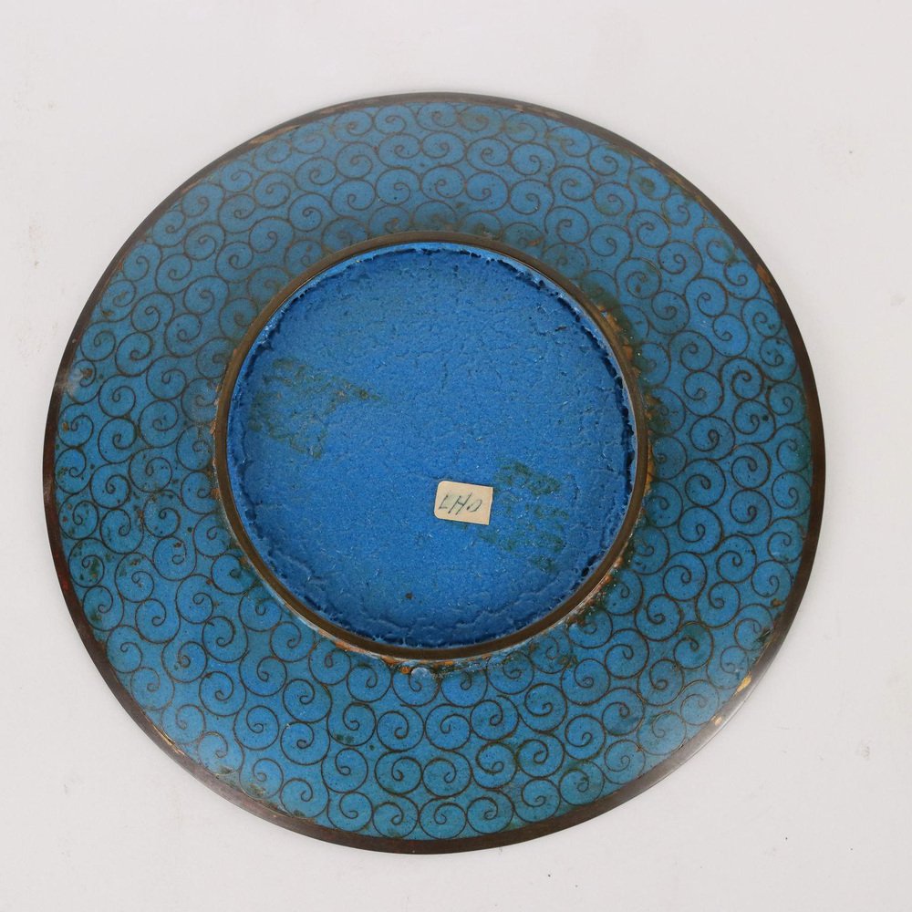 Cloisonnè & Copper Plate, Japan, 19th-20th Century-VMM-1274198