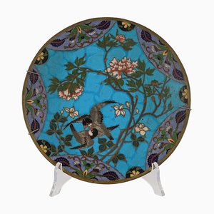 Cloisonnè & Copper Plate, Japan, 19th-20th Century-VMM-1274197