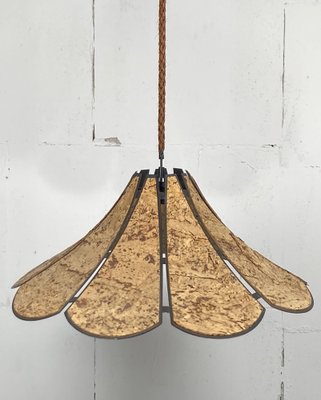 Clover Cork Hanging Pendant Lamp by Ingo Maurer, Germany, 1970s-BHG-1813842