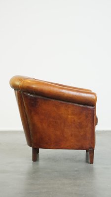 Club Chair in Sheep Leather-HPP-2033011