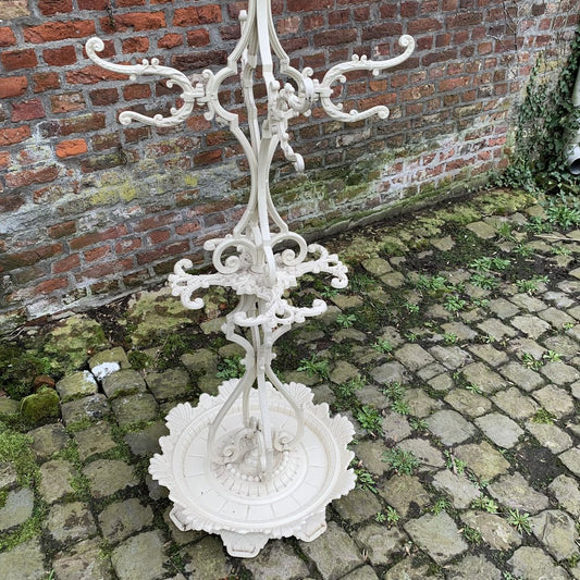 Coat and Cast Iron Coat Rack, 1900s