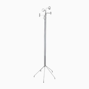 Coat Hanger in White Lacquered Metal, 1970s-SXX-1273211