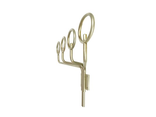 Coat Rack in Nickel-Plated Metal by Sergio Mazza for Artemide, 1970s-RD-1757912