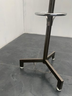 Coat Rack in Steel and Anthracite Lacquer, 1970s-IJR-1000050