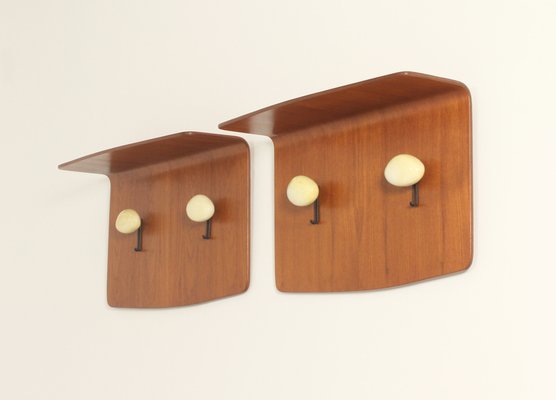 Coat Racks by Franco Campo and Carlo Graffi for Home, 1960s, Set of 2-UB-1818662