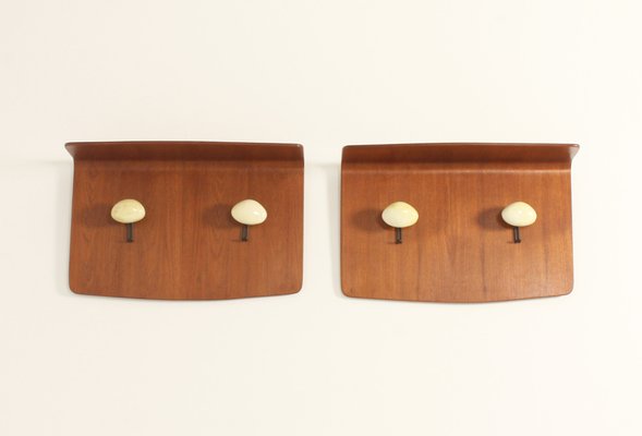 Coat Racks by Franco Campo and Carlo Graffi for Home, 1960s, Set of 2-UB-1818662