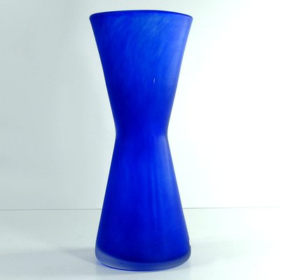 Cobalt Glass Vase from Ulrica Hydman for Kosta Boda, Sweden, 1990s-GIW-1719311