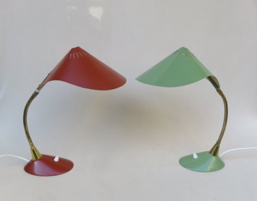 Cobra Desk Lamps from Cosack, 1950s, Set of 2-EY-864859