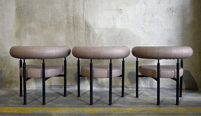 Cobra EJ900 Chairs by Erik Jørgensen for Erik Jørgensen Møbelfabrik, 1980s, Set of 3-QVY-750213