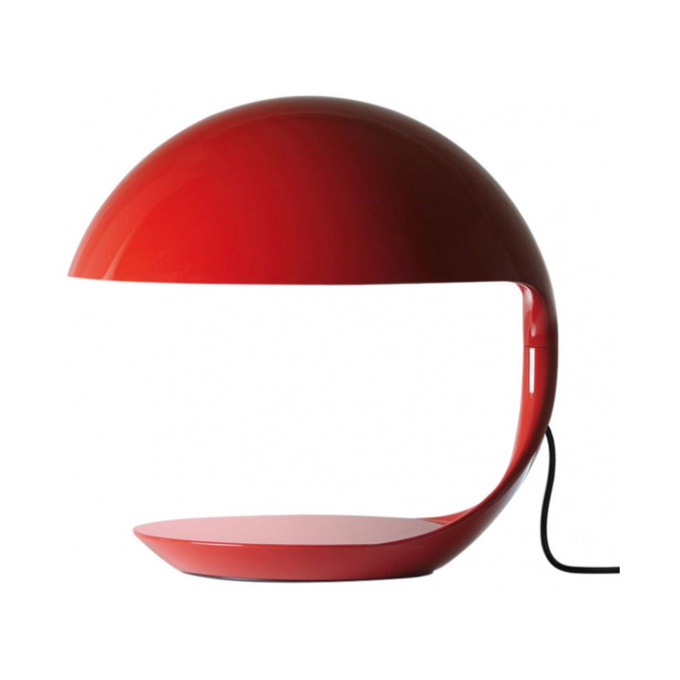 Cobra - Swivel Resin Table Lamp by Martinelli Luce #Red