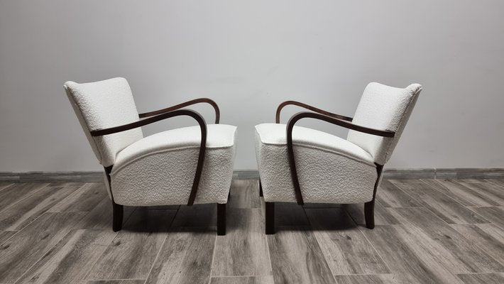 Cocktail Armchairs by Jindřich Halabala, 1950s, Set of 2-QJA-1776197