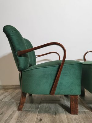 Cocktail Armchairs by Jindřich Halabala, 1950s, Set of 2-QJA-1731768