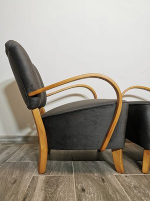 Cocktail Armchairs by Jindřich Halabala, 1950s, Set of 2-QJA-1730488