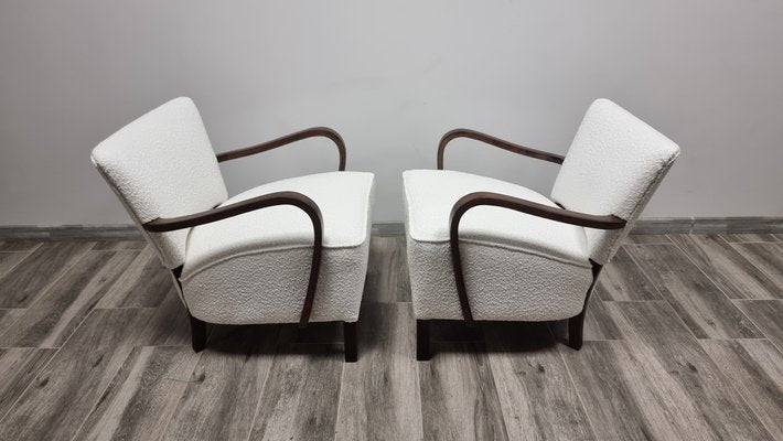 Cocktail Armchairs by Jindřich Halabala, 1950s, Set of 2-QJA-1776197