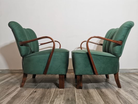 Cocktail Armchairs by Jindřich Halabala, 1950s, Set of 2-QJA-1731768