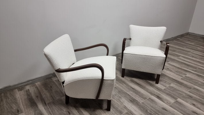 Cocktail Armchairs by Jindřich Halabala, 1950s, Set of 2-QJA-1776197