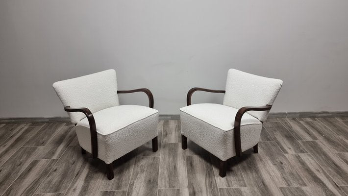 Cocktail Armchairs by Jindřich Halabala, 1950s, Set of 2-QJA-1776197