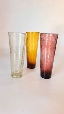 Cocktail Glasses from Biot, 1970, Set of 3-UR-2031646