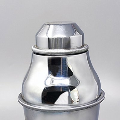 Cocktail Shaker in Stainless Steel from Mepra, Italy, 1950s-QGR-1406533