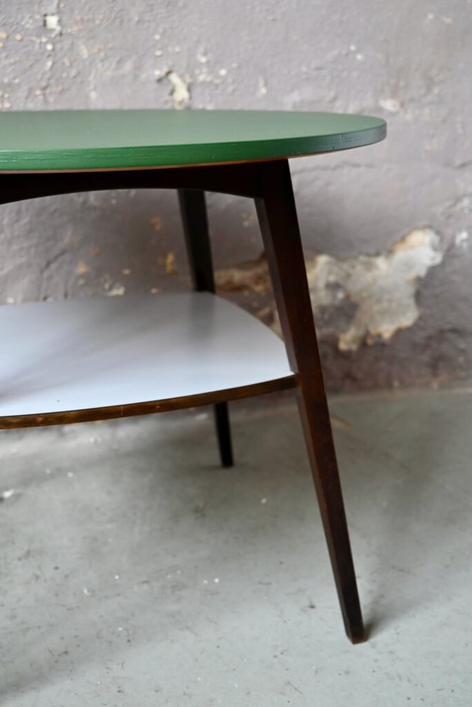 Cocktail Table with Compass Foot, 1960s