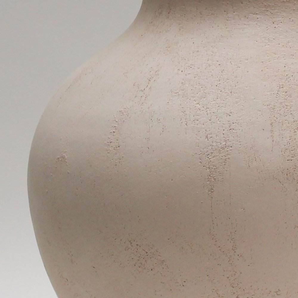 Cocon #3 White Stoneware by Elisa Uberti