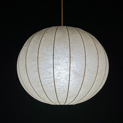 Cocoon Pendant Lamp by Friedel Wauer for Goldkant Leuchten, 1960s-WQC-2035750