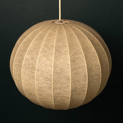 Cocoon Pendant Lamp by Friedel Wauer for Goldkant Leuchten, 1960s-WQC-2035750