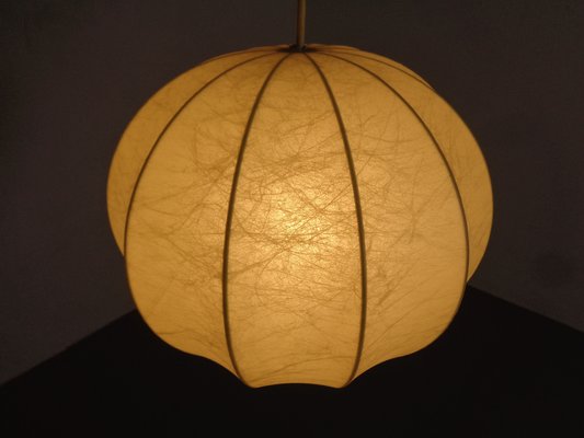 Cocoon Pendant Lamp from Friedel Wauer for Goldkant, Germany, 1960s-RDW-1822471