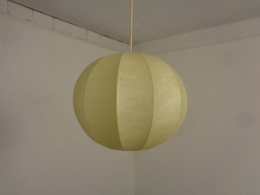 Cocoon Pendant Lamp from Friedel Wauer for Goldkant, Germany, 1960s-RDW-1822471