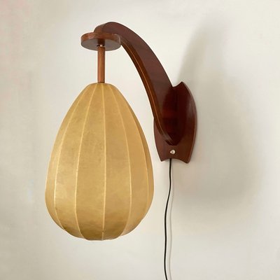 Cocoon Wall Lamp by Friedel Wauer for Goldkant Leuchten, 1950s-IVH-2040373