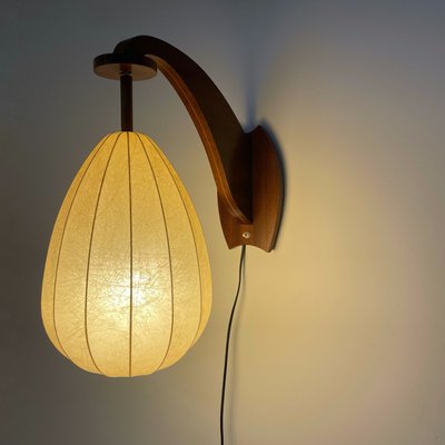 Cocoon Wall Lamp by Friedel Wauer for Goldkant Leuchten, 1950s-IVH-2040373