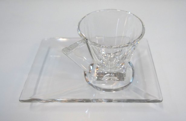 Coffee Cups & Plates from RCR Royal Crystal Rock, Italy, 1990s, Set of 12-QFD-1364365