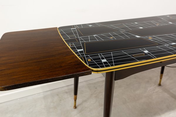 Coffee or Dining Table with Adjustable Height, 1960s-UJE-688518