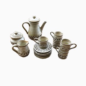 Coffee Set by Marius Besson, 1970s, Set of 15-LCU-838695