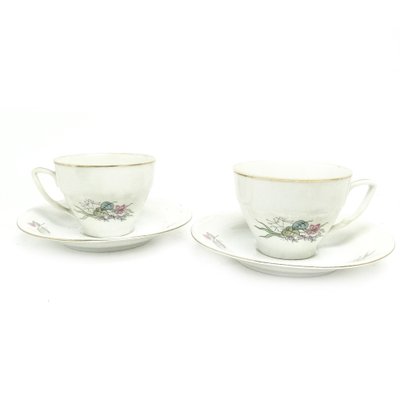 Coffee Set from Porcelain Factory Bogucice, Poland, 1960s, Set of 15-BKO-1451510