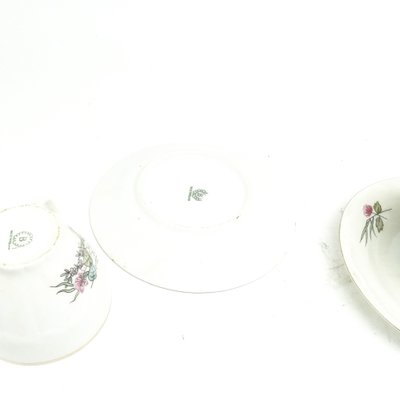 Coffee Set from Porcelain Factory Bogucice, Poland, 1960s, Set of 15-BKO-1451510