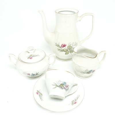 Coffee Set from Porcelain Factory Bogucice, Poland, 1960s, Set of 15-BKO-1451510