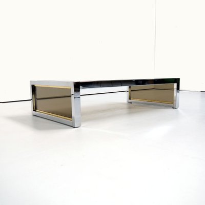 Coffee Table attributed to Belgo Chrom / Dewulf Selection, 1970s-SV-809856